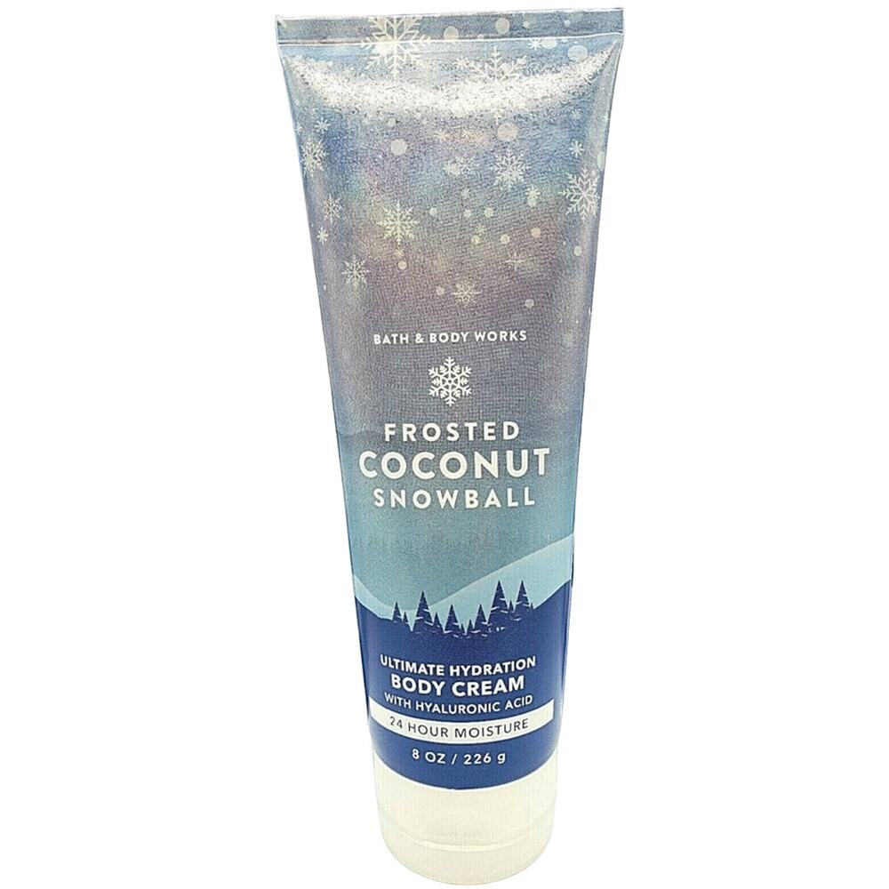 Frosted Coconut Snowball Hyaluronic Body Cream